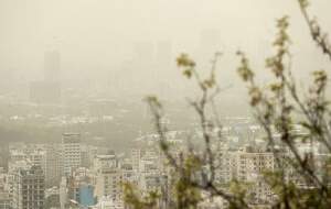 هوای تهران همچنان آلوده