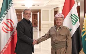 هدیه عاشقانه مسعود بارزانی به مسعود پزشکیان