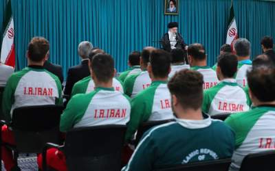 دیدار ورزشکاران المپیک و پارالمپیک با رهبر انقلاب  <img src="https://cdn.jahannews.com/images/picture_icon.png" width="11" height="10" border="0" align="top">