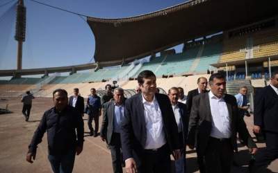 اولویت ما ساخت ورزشگاه ۱۱۰ هزار نفری است