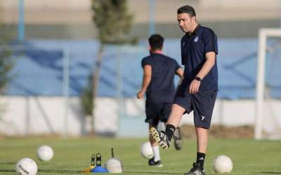 نکونام در تمرین استقلال حاضر شد