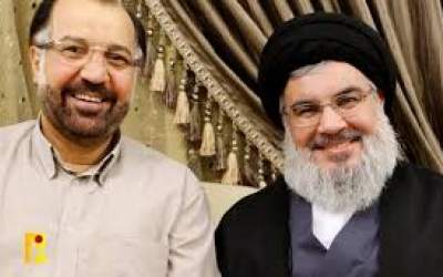 سخنان سید مقاومت در تشییع فرمانده شهیدش  