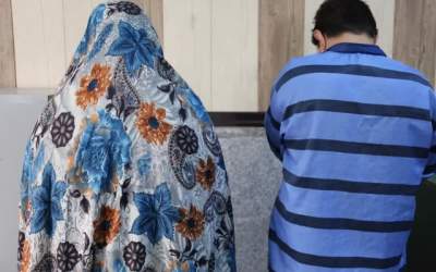 کپی کارت‌های بانکی توسط زوج روسری فروش