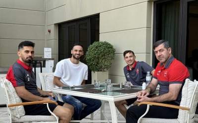 حضور نوراللهی در اردوی پرسپولیس