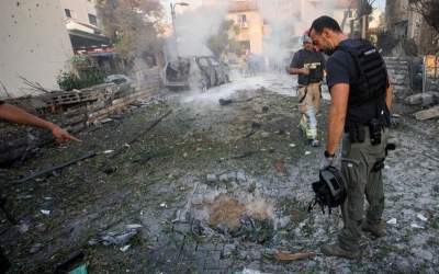 حیفا تبدیل به شهر باران موشک‌ها شده است