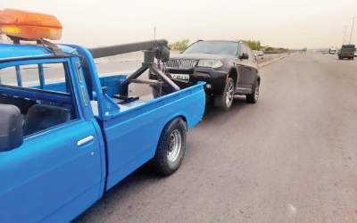 قلچماقی مافیای نیسان - جرثقیل‌ها در بزرگراه‌ها!