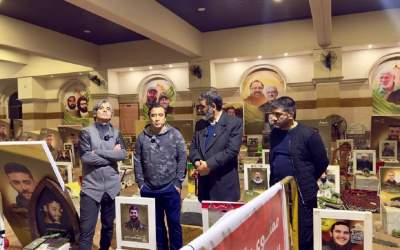 حضور پیشکسوتان ورزش ایران در ضاحیه بیروت