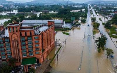 سیل تایلند ۱۲ کشته و صدها هزار آواره بر جای گذاشت