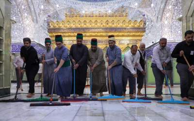 تصاویر شست‌وشوی حرم حضرت عباس(ع)  <img src="https://cdn.jahannews.com/images/picture_icon.png" width="16" height="16" border="0" align="top">