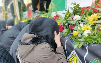 بدرقه ۱۰۰ شهید گمنام در تهران