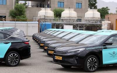 افزایش تاکسی برقی‌ها در تهران