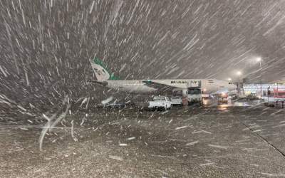 پروازهای فرودگاه مشهد تا اطلاع ثانوی لغو شد