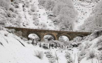 پل سفید مازندران سفیدپوش شد +فیلم  <img src="https://cdn.jahannews.com/images/video_icon.png" width="16" height="16" border="0" align="top">