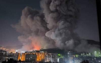 اسرائیل مجدد مناطق مختلف سوریه را بمباران کرد