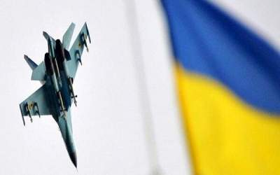 جنگنده سوخو-۲۷ اوکراین سرنگون شد