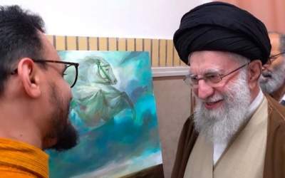 ماجرای تابلویی که روح‌الامین به آقا تقدیم کرد  <img src="https://cdn.jahannews.com/images/video_icon.png" width="16" height="16" border="0" align="top">