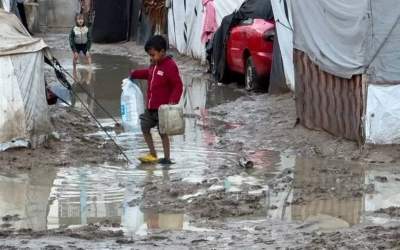 «سرما»؛ هم‌چنان بی‌رحم در گرفتن جان کودکان فلسطینی