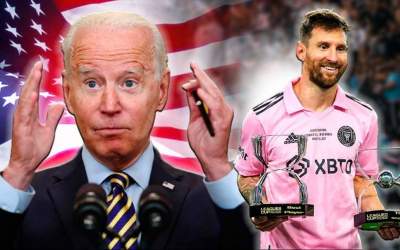 مسی، آمریکا و بایدن را تحقیر کرد