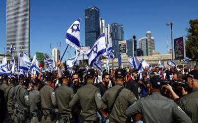 اعتصاب ناگهانی صهیونیست‌ها در بندر اشدود