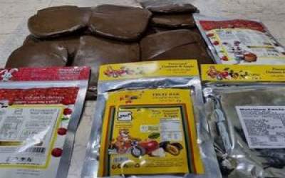 کشف لواشک‌های تریاکی در فرودگاه تهران