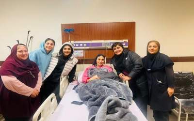 ناهید کیانی جراحی شد