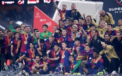 بارسلونا در ریاض فاتح سوپرجام اسپانیا شد