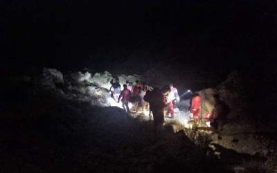 نجات جان ۳ کوهنورد در کوه‌های قله بیرمی