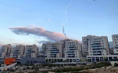 حمله موشکی یمن به فلسطین اشغالی