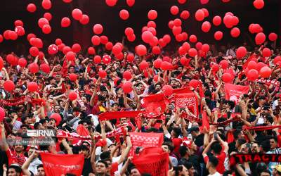 ازدحام هواداران تراکتور در ورزشگاه آزادی  