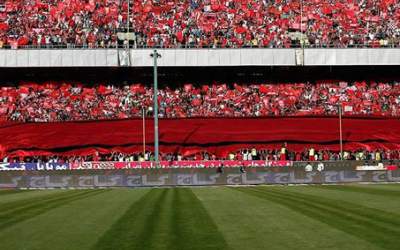 فیلم/ پرچم متفاوت پرسپولیس در ورزشگاه آزادی  <img src="https://cdn.jahannews.com/images/video_icon.png" width="16" height="16" border="0" align="top">