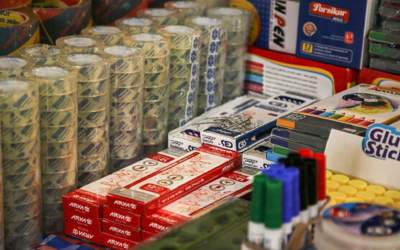 کشف لوازم تحریر قاچاق در محدوده بازار تهران