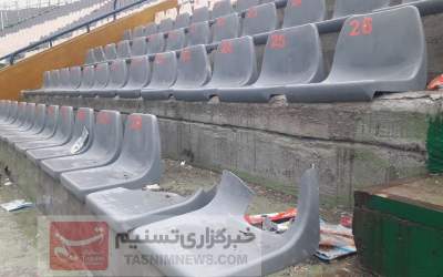 حجم تخریب آزادی در دیدار پرسپولیس-تراکتور  <img src="https://cdn.jahannews.com/images/picture_icon.png" width="16" height="16" border="0" align="top">