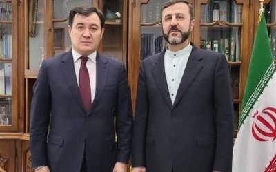 دیدار معاون وزیر خارجه قزاقستان با غریب آبادی