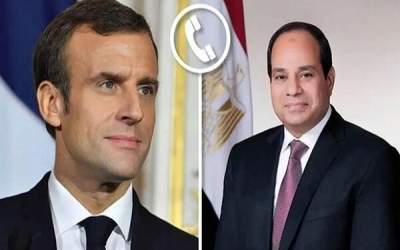 مکرون و السیسی هم با طرح ترامپ مخالفت کردند