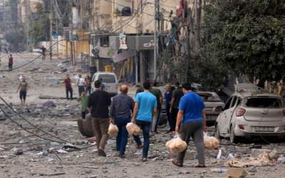 مقدمه چینی اسرائیل برای کوچ ساکنان غزه