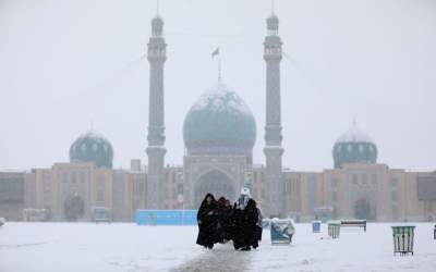 حال‌وهوای برفی جمکران در آستانه جشن میلیونی  <img src="https://cdn.jahannews.com/images/picture_icon.png" width="16" height="16" border="0" align="top">