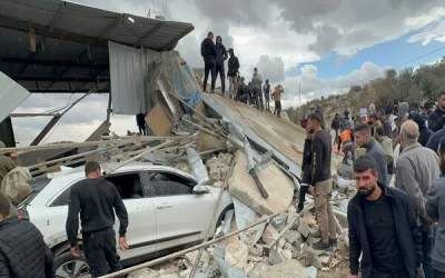 آوارگی ۴۰ هزار فلسطینی در کرانه باختری