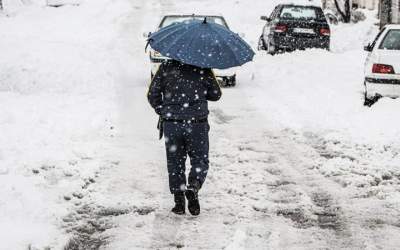 ورود موج برف و باران به کشور