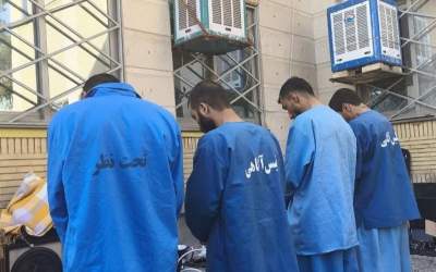 انهدام باند جیب‌بری و کلاهبرداری در تهران