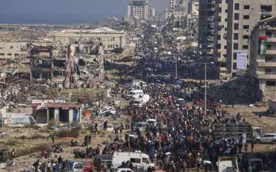 وزیر اسرائیلی: خروج فلسطینی‌ها از غزه اجباری است!