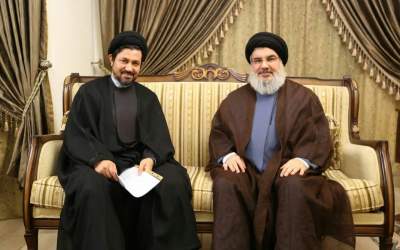 ماجرای گریه بلند شهید نصرالله و نمازی که با پیراهن متبرک امام خواند