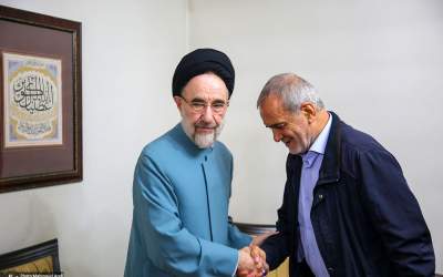 خاتمی: وضع کشور خوب نیست اما تقصیر پزشکیان نیست/ روابط خارجی بسیار تاثیرگذار است/ کشور در زمان برجام نفس کشید/ ۴ جواب به رئیس دولت اصلاحات