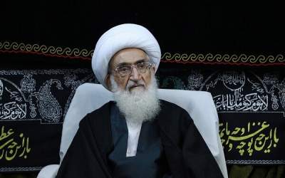 آیت الله نوری همدانی عزادار شد
