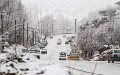 جاده چالوس تا شنبه ۱۱ اسفندماه بسته است