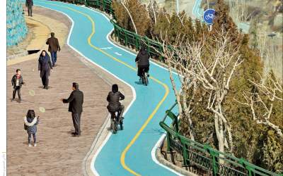 بزرگ‌ترین مسیر دوچرخه‌سواری کشور تقدیم به تهرانی‌ها شد