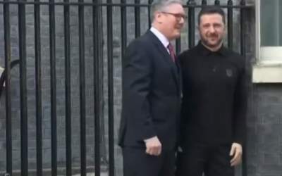 حمایت تمام قد نخست وزیر انگلیس از اوکراین