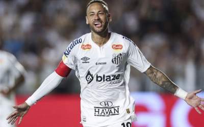 گلزنی نیمار در لیگ برزیل