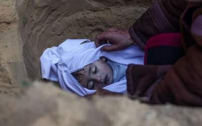 کودکان غزه در نتیجه سرما و کمبود دارو می‌میرند