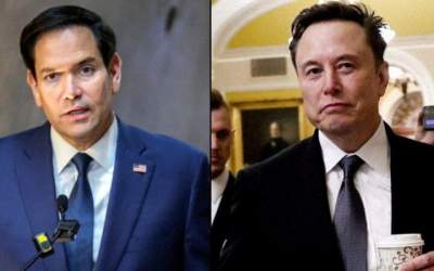 ماسک و روبیو به جان هم افتادند