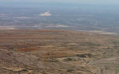 حمله هوایی به فرودگاهی در جنوب سوریه